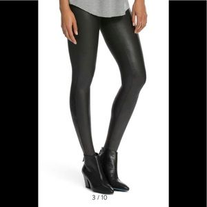 NWT spanx faux leather leggings